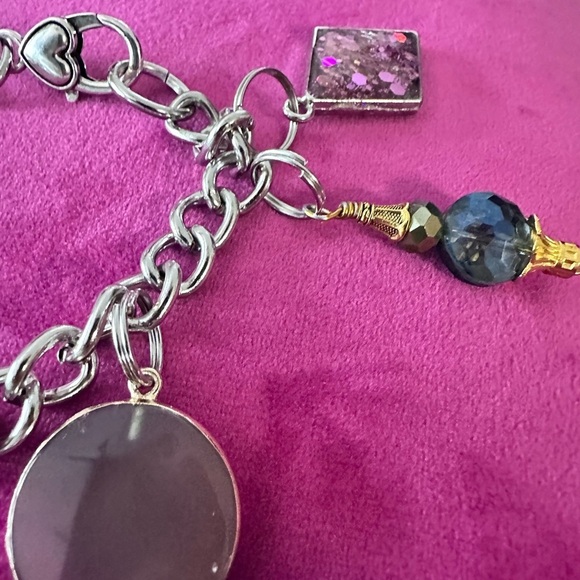 2012 AMERICAN INDIAN RELIEF COUNCIL MEDAL CHARM BRACELET REPURPOSED OOAK 7-8 - Picture 9 of 12